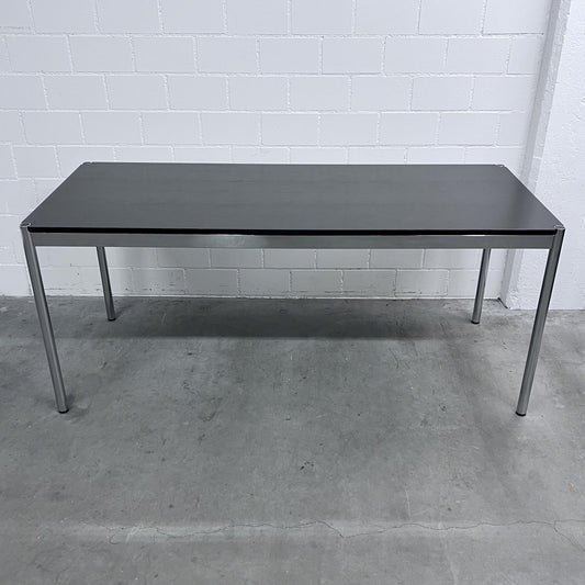 USM Tisch, Eiche Schwarz furniert, 175x75cm, Q3