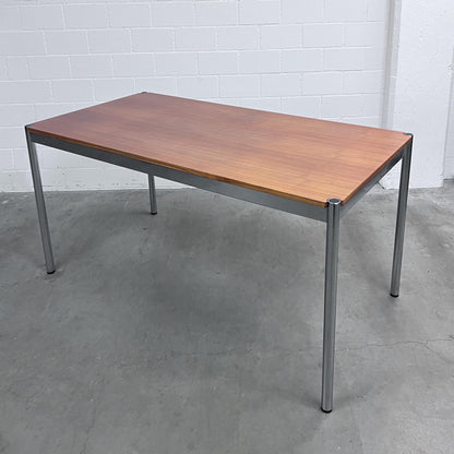 USM Tisch, Kirsche furniert, 150x75cm, Q3