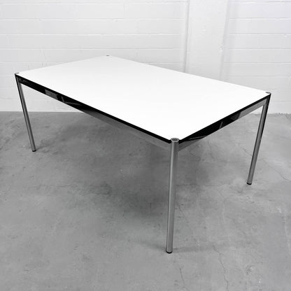 USM Tisch, Kunstharz Perlgrau, 175x100cm, Q2