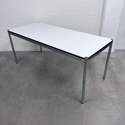 USM Tisch, Kunstharz Perlgrau, 175x75cm, Q1