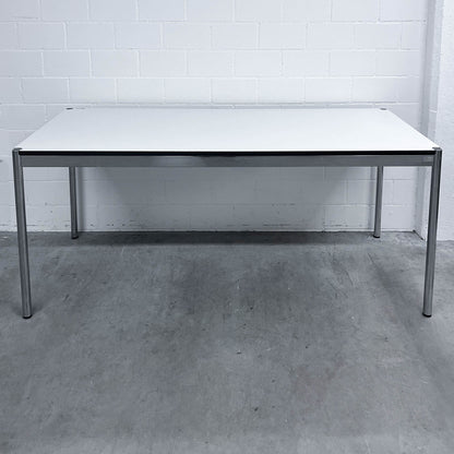 USM Tisch, Kunstharz Perlgrau, 175x75cm, Q2