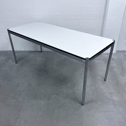 USM Tisch, Kunstharz Perlgrau, 175x75cm, Q2