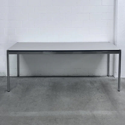 USM Tisch, Resopal hellgrau, 175x75cm, Q1