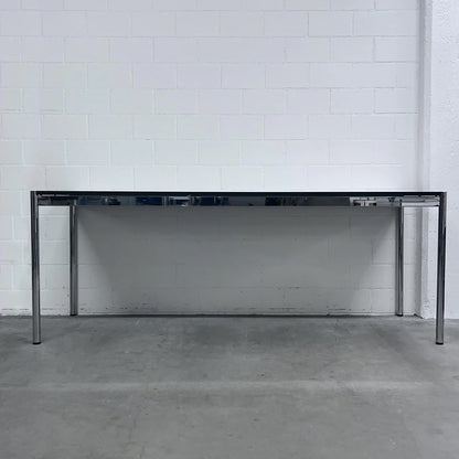 USM Tisch, Resopal hellgrau, 175x75cm, Q1