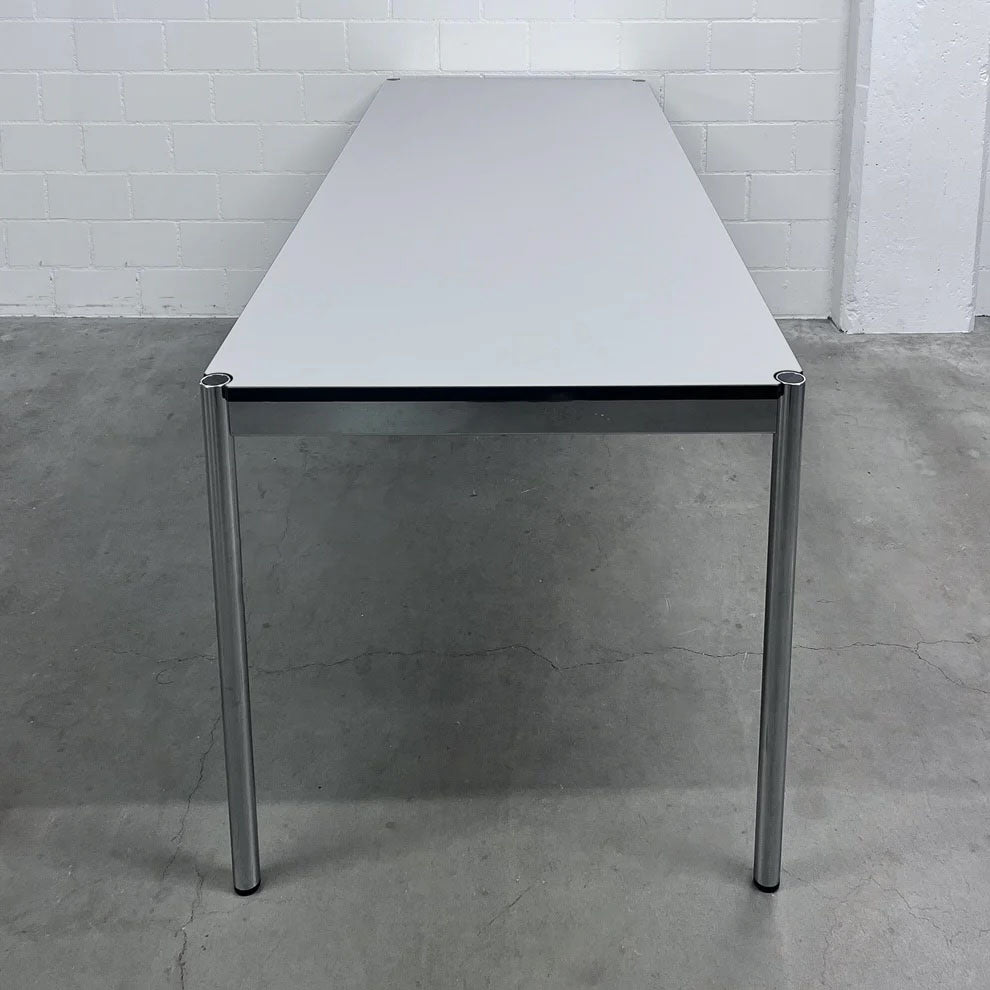 USM Tisch, Resopal hellgrau, 175x75cm, Q1