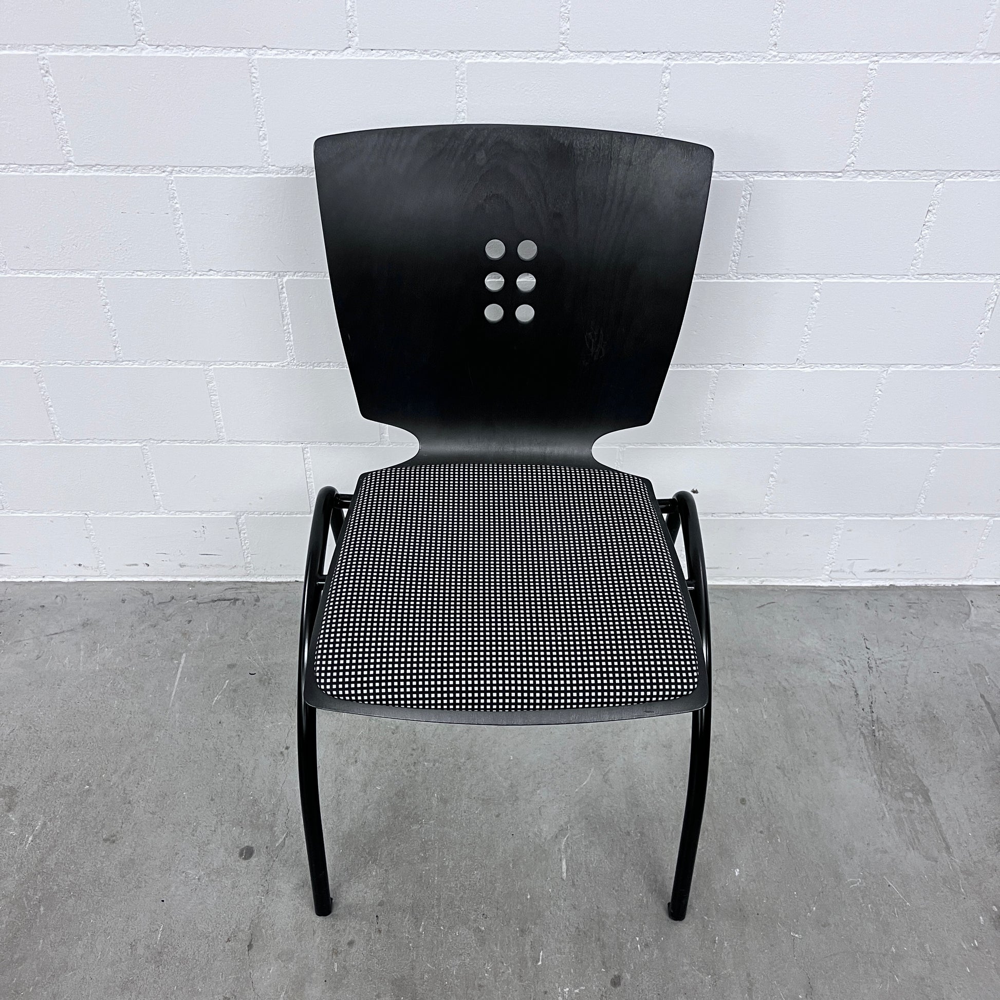 Zueco Stuhl, Holz-Stoff, schwarz, Solutionpool