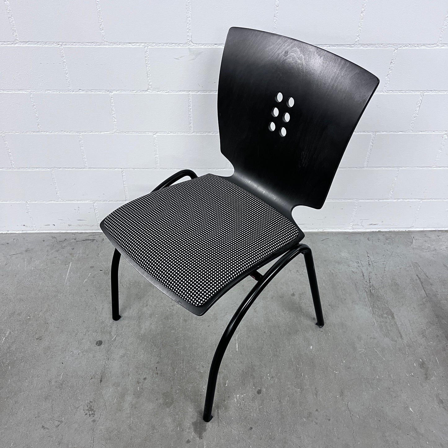 Zueco Stuhl, Holz-Stoff, schwarz, Solutionpool