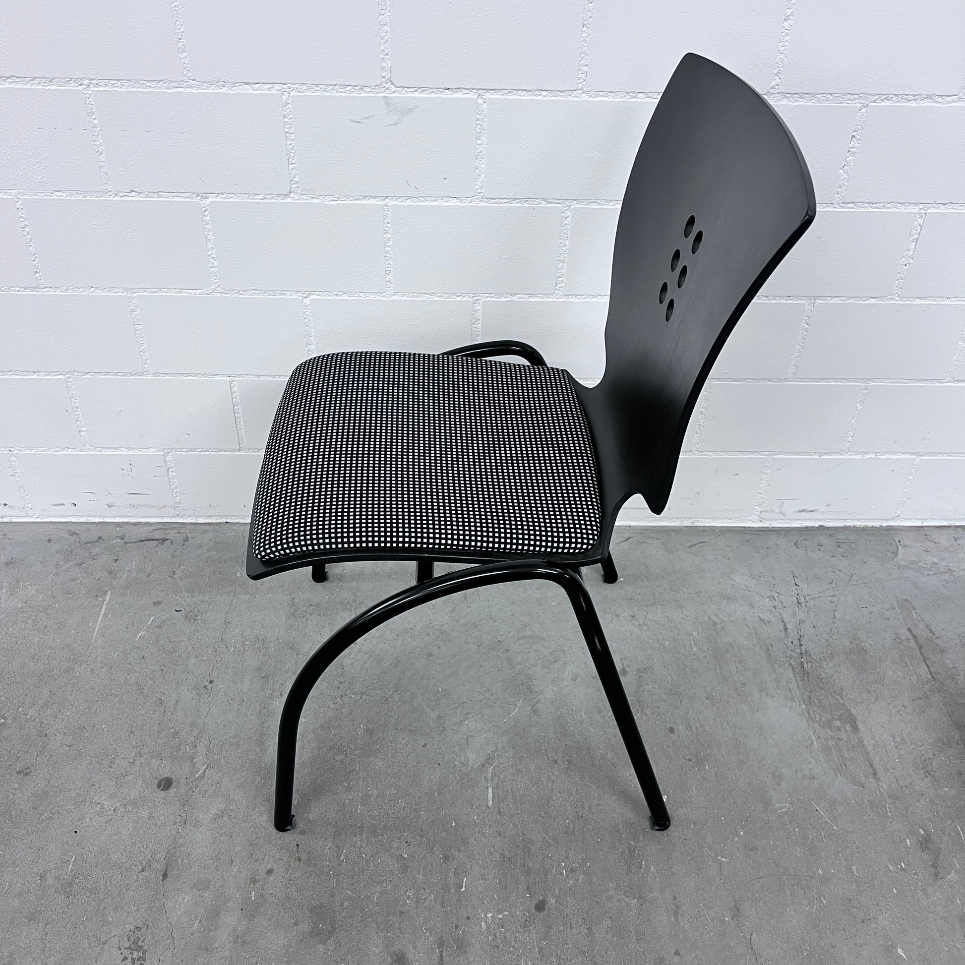 Zueco Stuhl, Holz-Stoff, schwarz, Solutionpool