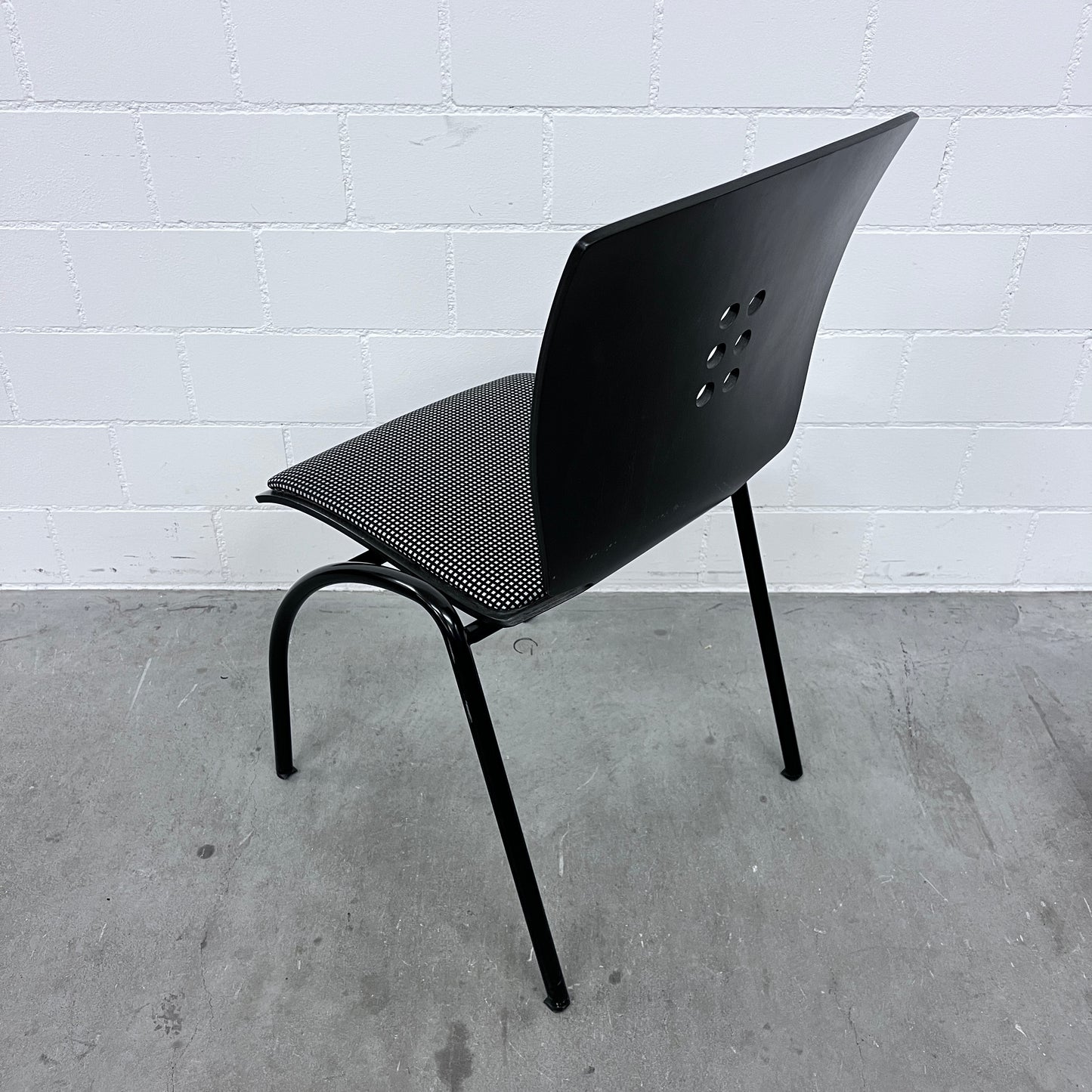 Zueco Stuhl, Holz-Stoff, schwarz, Solutionpool