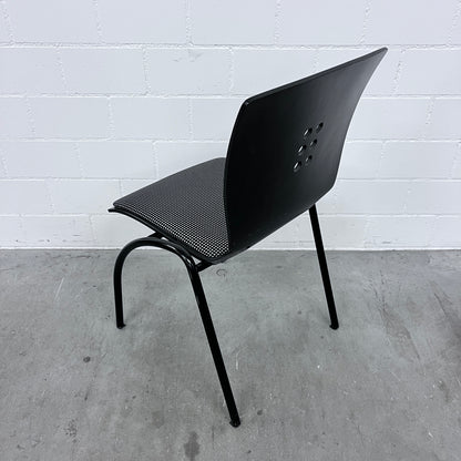 Zueco Stuhl, Holz-Stoff, schwarz, Solutionpool