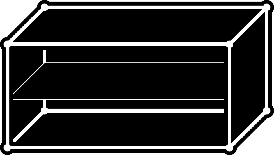 USM Zwischentablar Metall